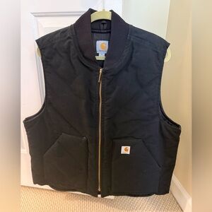 Carhartt Men's V01 Firm Duck Vest
